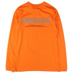 Оранжевый хлопковый свитшот AMBUSH