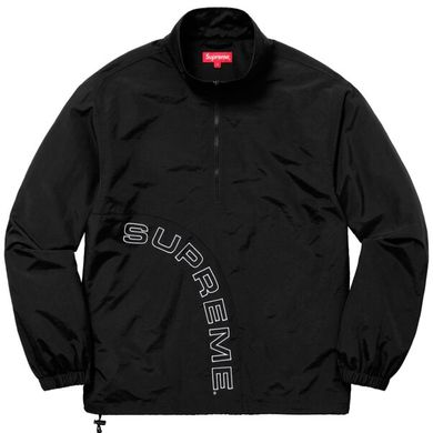 Черный спортивный пуловер SUPREME