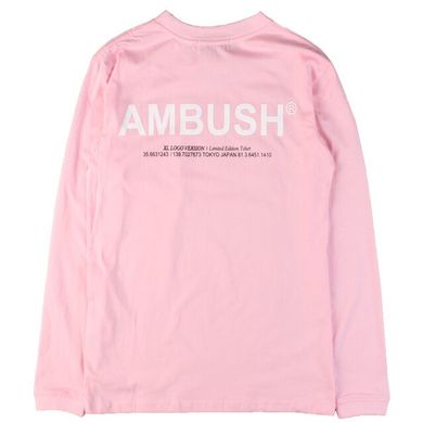 Розовый хлопковый свитшот AMBUSH