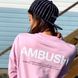 Розовый хлопковый свитшот AMBUSH