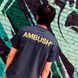 Темно-синяя хлопковая футболка AMBUSH
