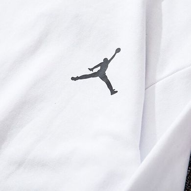 Белый хлопковый свитшот Air Jordan