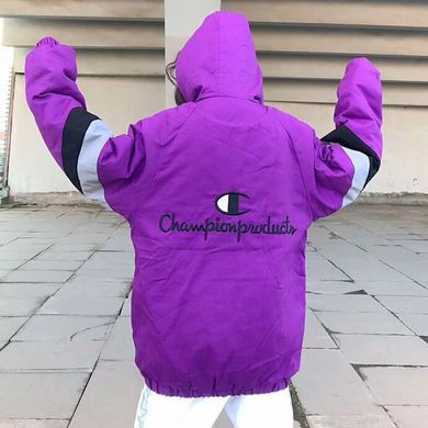 Теплий фіолетовий анорак Champion