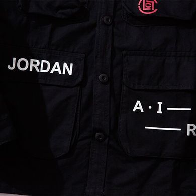 Котоновая куртка на пуговицах Air Jordan