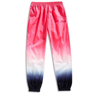 Розовые спортивные брюки омбре SUPREME